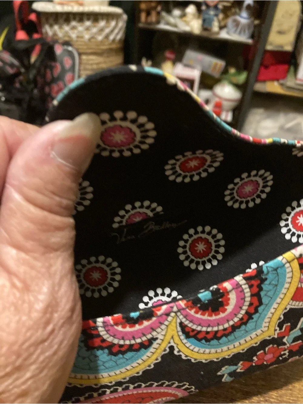 Vera Bradley hard shell eyeglass case